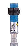 Fotocélula de cuerpo cilíndrico Sick Energético, alcance 1 mm → 1,1 m, salida Conmutación de luz, PNP, Conector
