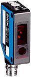 Fotocélula rectangular Sick, Sistema Reflex, alcance 4 m, salida PNP, Conector M8, IP67