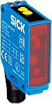 Fotocélula rectangular Sick Supresión del primer plano, alcance 30 mm → 500 mm, salida PNP, Conector Cableado