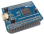Kit de evaluación FTDI Chip FT2232H-56Q MINI MDL