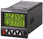 Contador Kubler de Frecuencia, pulso, tiempo, con display LCD de 6 dígitos, 90 → 260 V ac